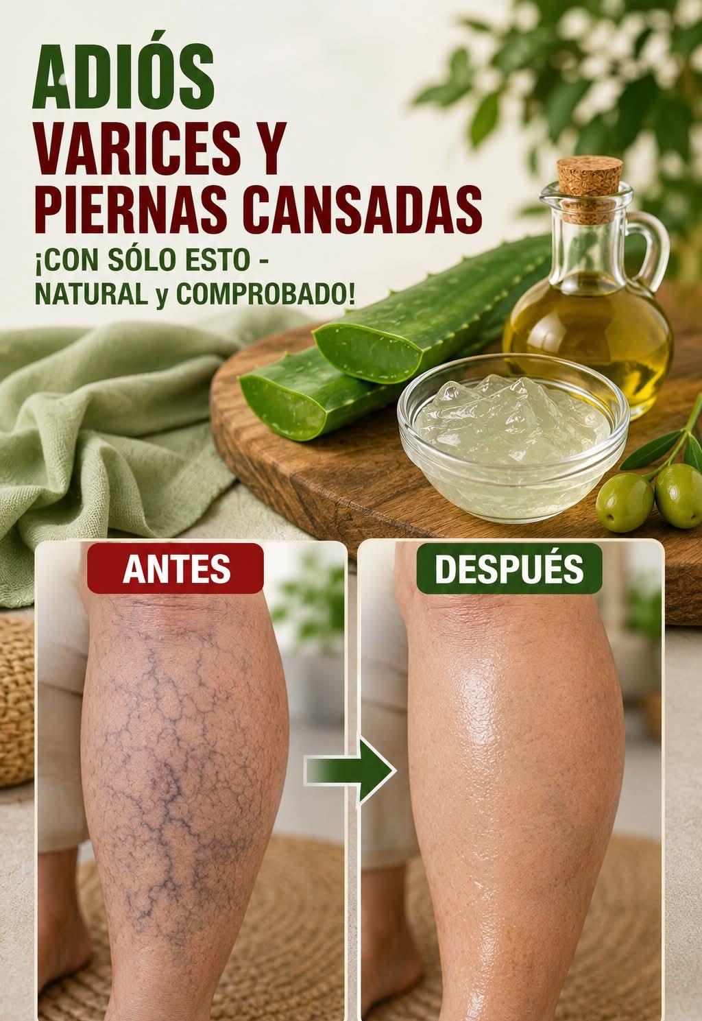 Así es como mi abuela trataba las varices… con solo 3 ingredi..ver mas