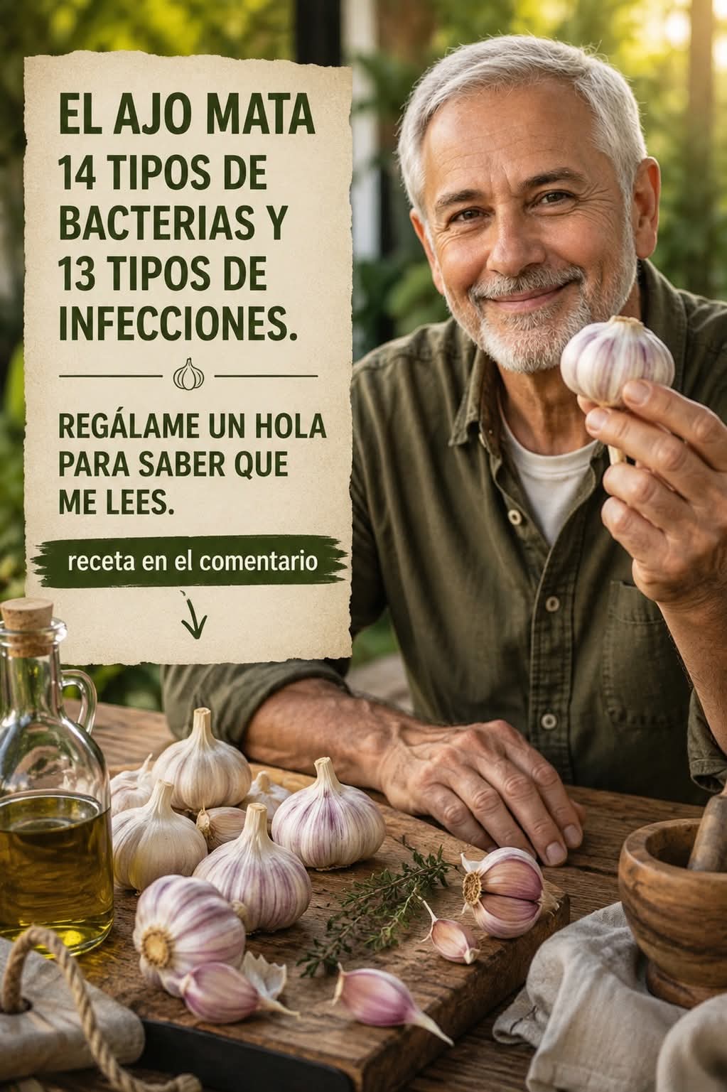 El Ajo: El Antibiotico Natural que Arrasa con las Infec..ver mas