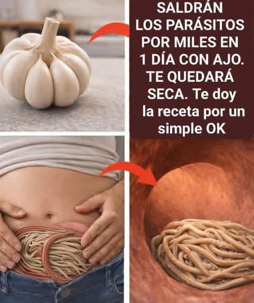 ¿El ajo elimina parásitos en solo 1 día? Lo que realmente debes saber antes.. ver más