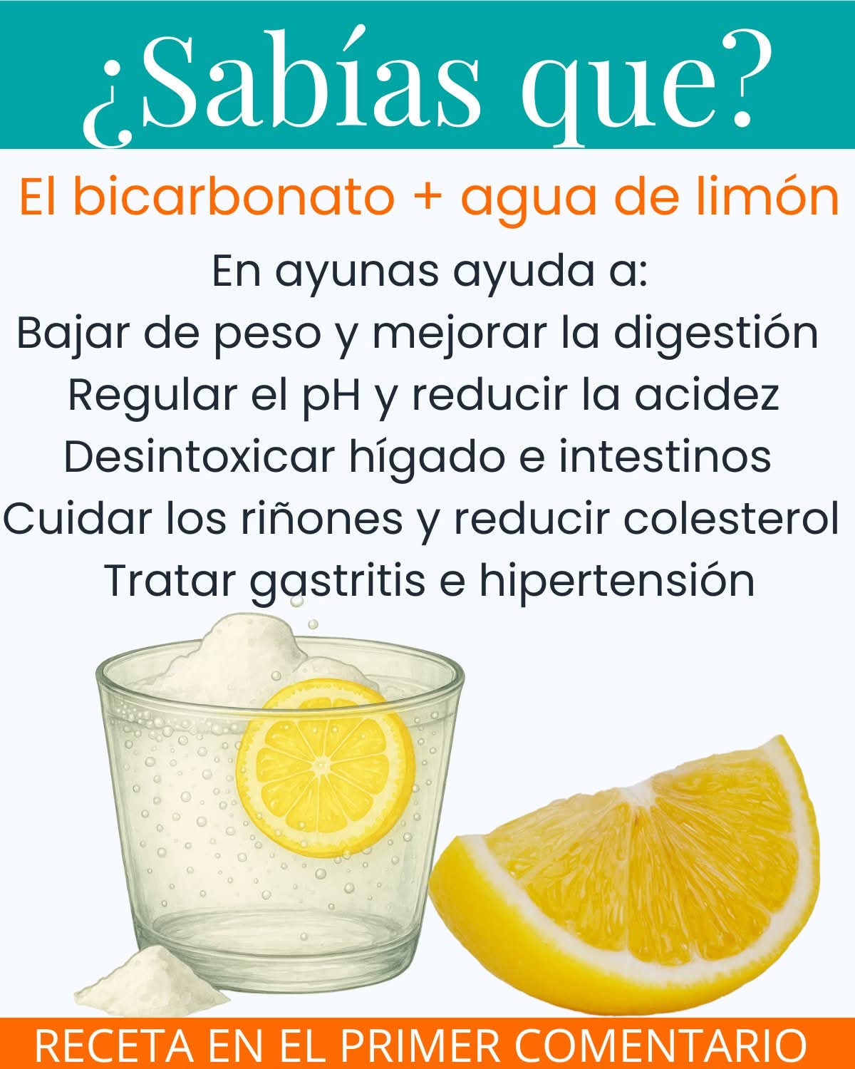 El poder del bicarbonato + limón. 🍋ver mas