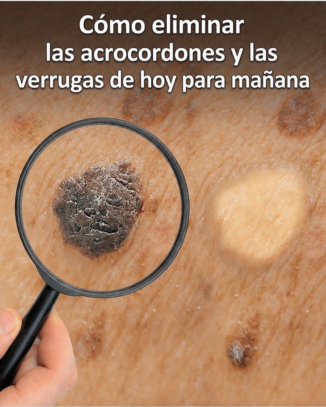 Cómo eliminar los acrocordones y las verrugas de la noche a la mañana…..Ver màs