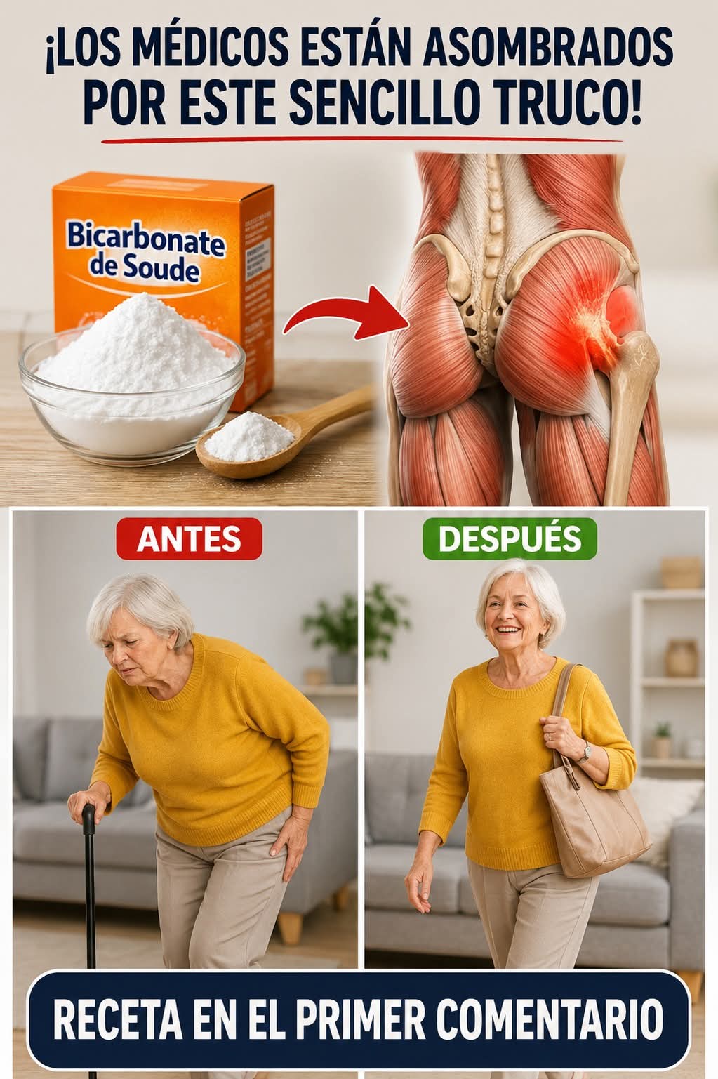 Adultos mayores, descubran cómo usar correctamente el bicarbona..ver mas