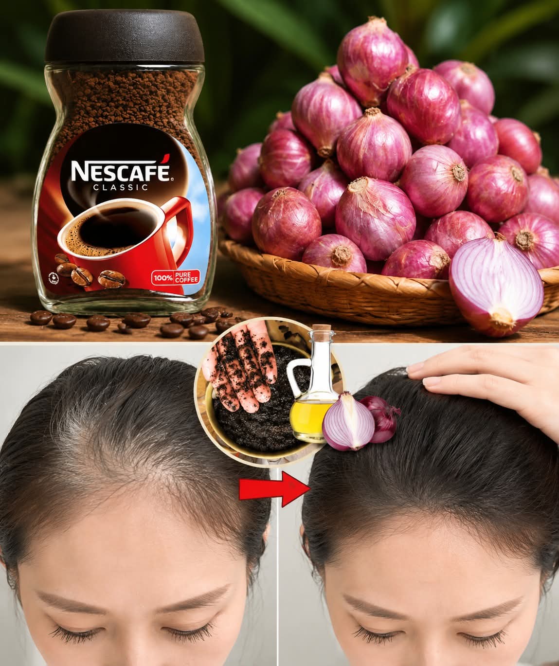 ¡Remedio natural para detener la caída del cabell..ver mas