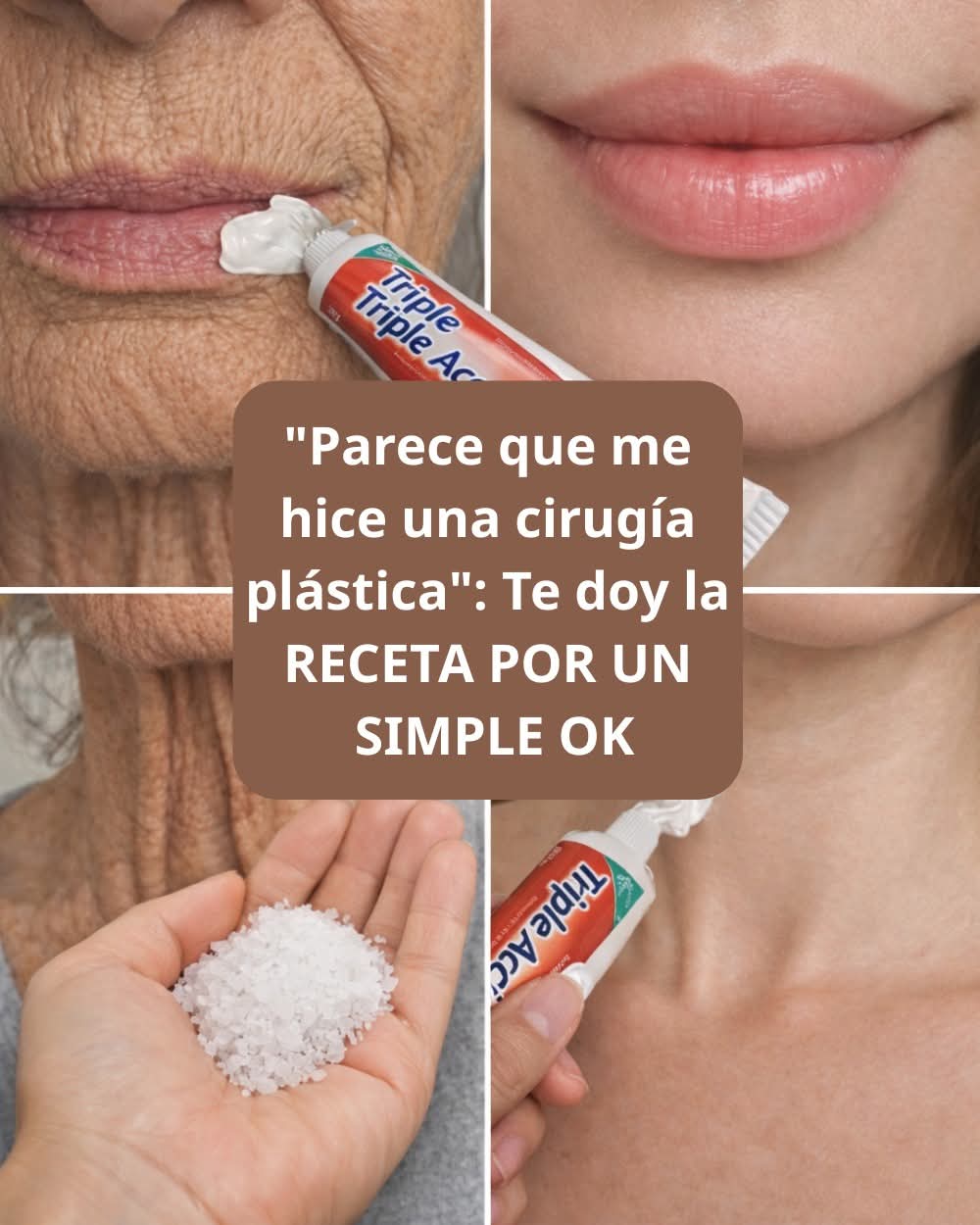 “Parece que me hice una cirugía plástica”: Un remed..ver mas