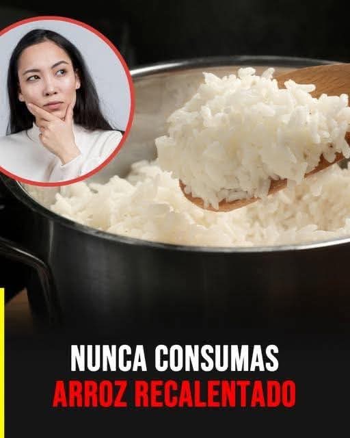 ¿Por qué no es bueno consumir arroz recalentado? Lo que mucha..ver mas