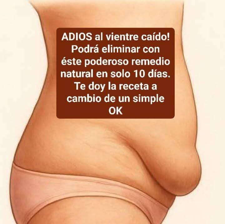 Limpia Colon Y Desinflama Tu Vientre Con Esta Mezcla Case..ver mas