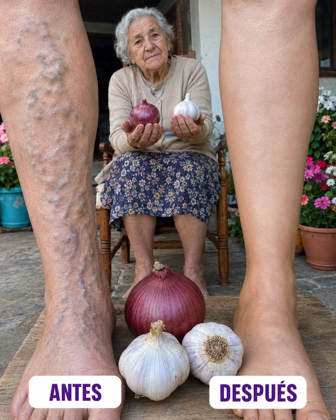 Piernas Sin Varices con Este Remedio Natural ⭐ Si me regala..ver masV