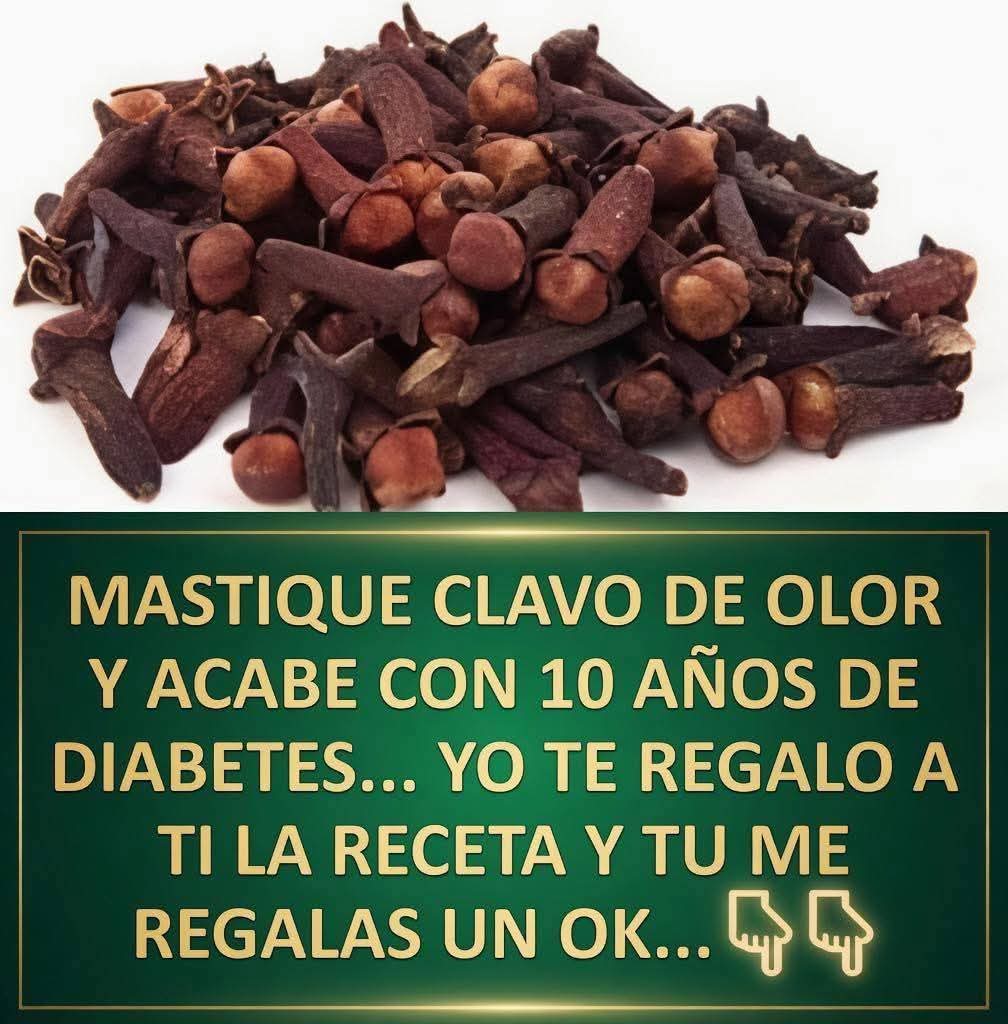Clavos de olor por 10 dias…ver mas