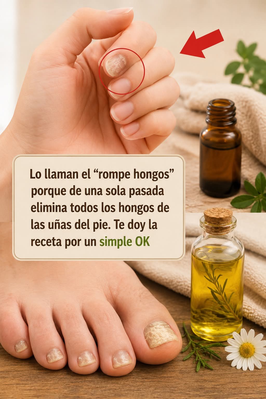 Lo llaman el “rompe hongos” porque de una sola pasada elimi..ver mas