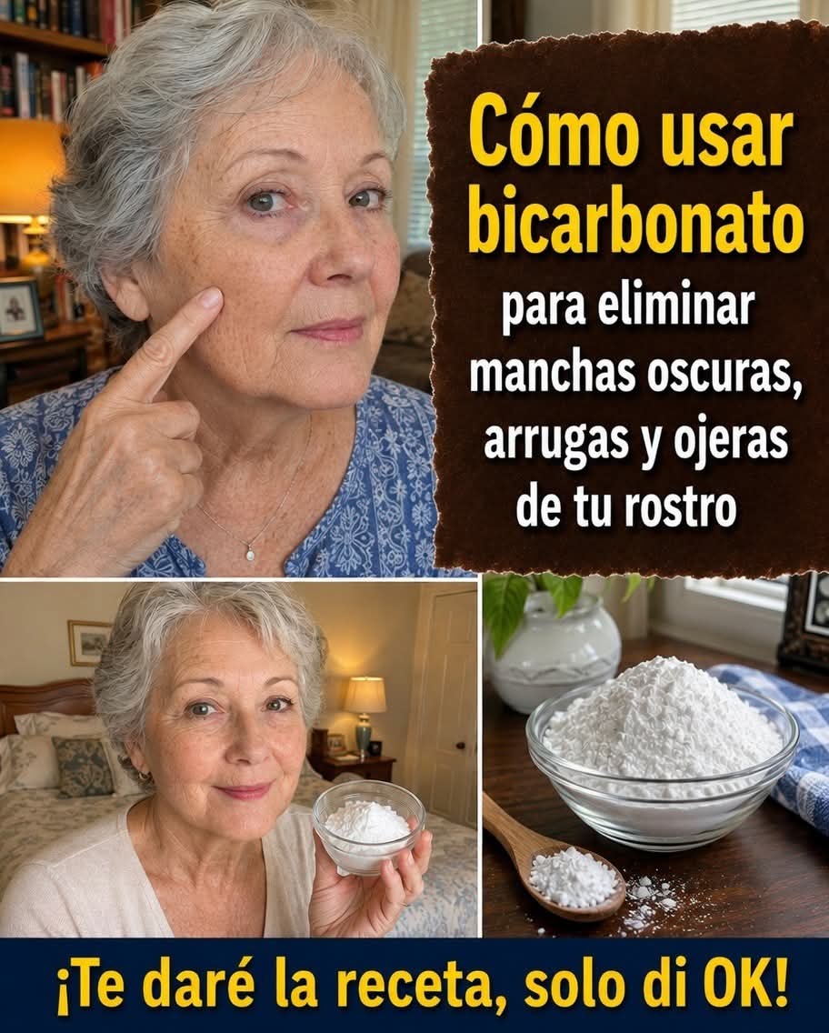 bicarbonato para eliminar manchas bien oscuras..ver mas