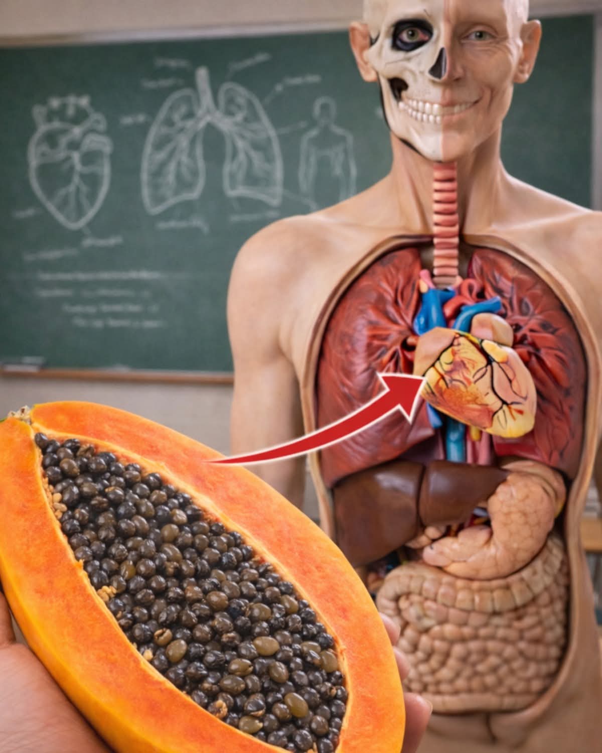 Mastica 4 semillas de papaya al día y me lo agradecerás luego…Ver más