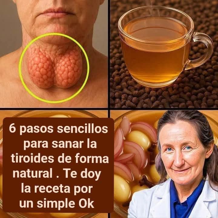 6 pasos sencillos para sanar la tiroides de forma natura.. Ver mas