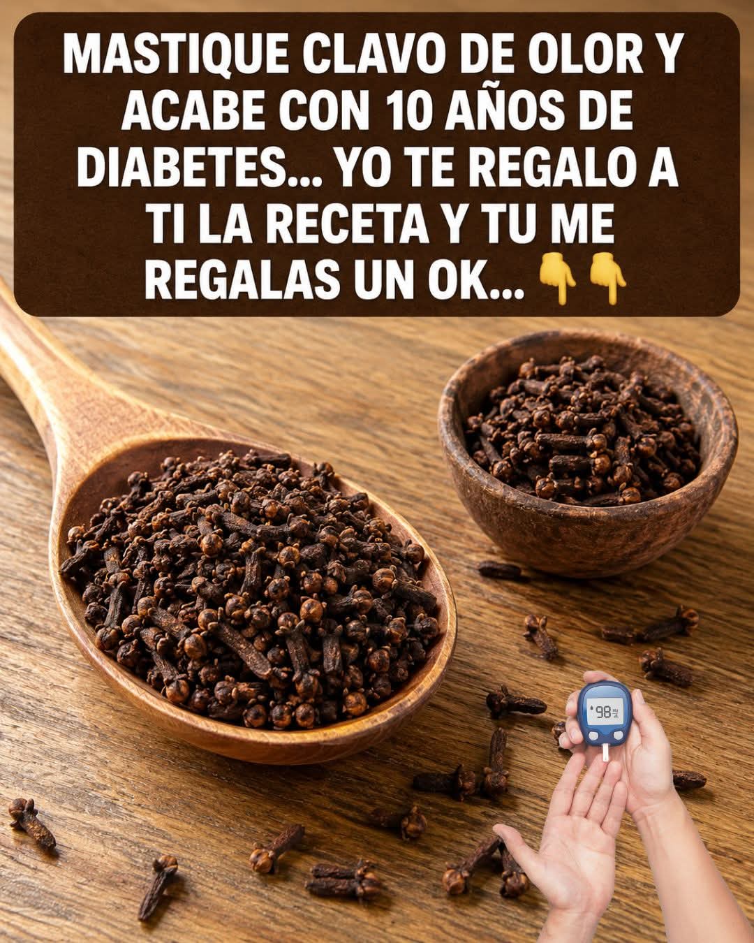 Solo 2 clavos de olor al día: un sencillo secreto de biene..ver mas
