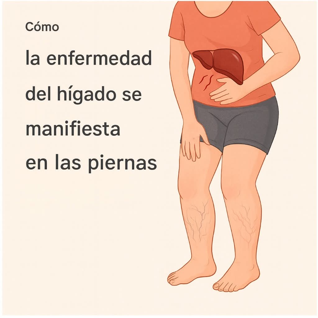 ¡Tus piernas gritan “¡AUXILIO!”: 5 señales de alarma de tu hígado…. ver más